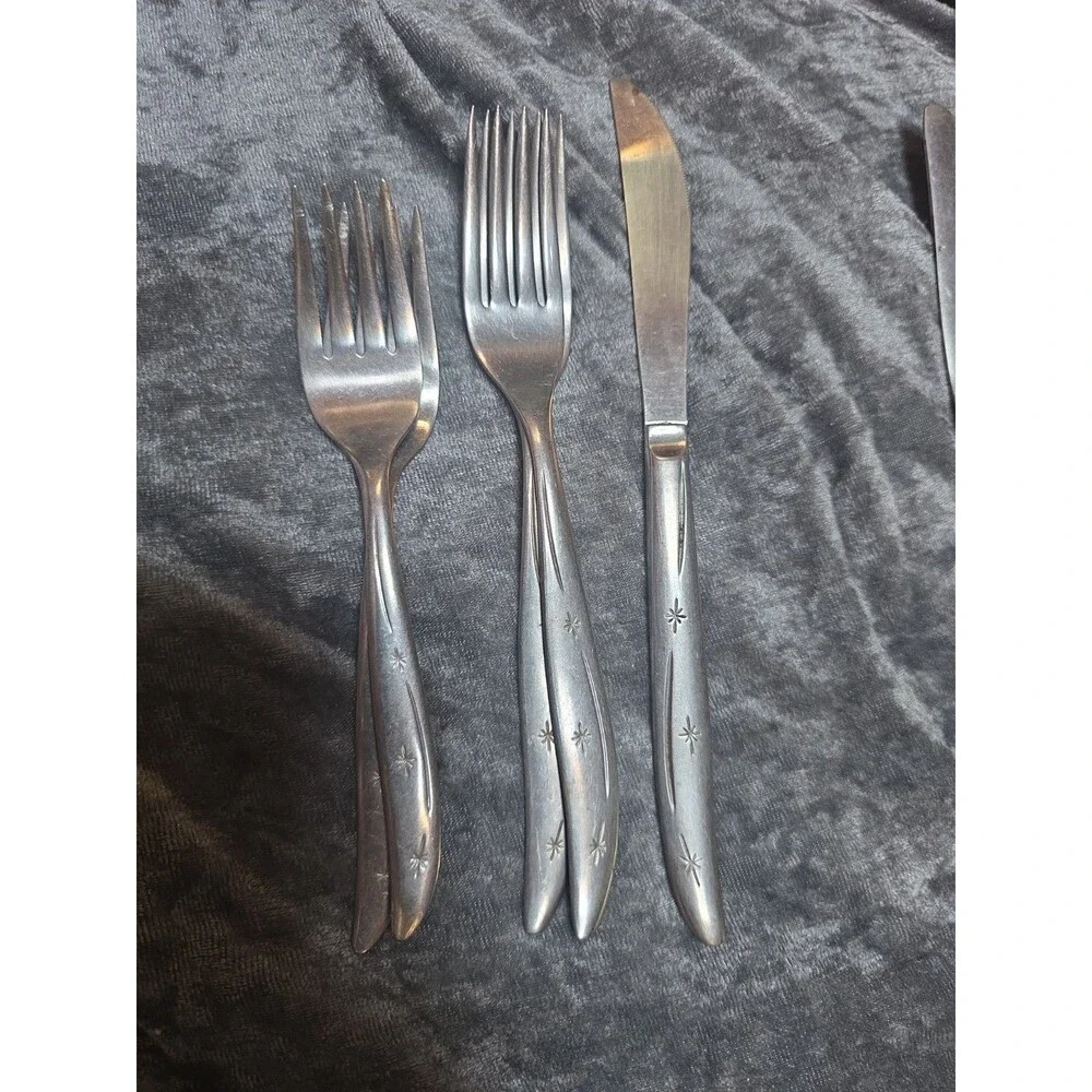 STAINLESS FLATWARE TWIN STAR-5 Piece Set